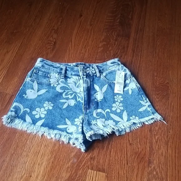 Playboy X Pacsun Luau Festival shorts size 24 - Picture 2 of 6